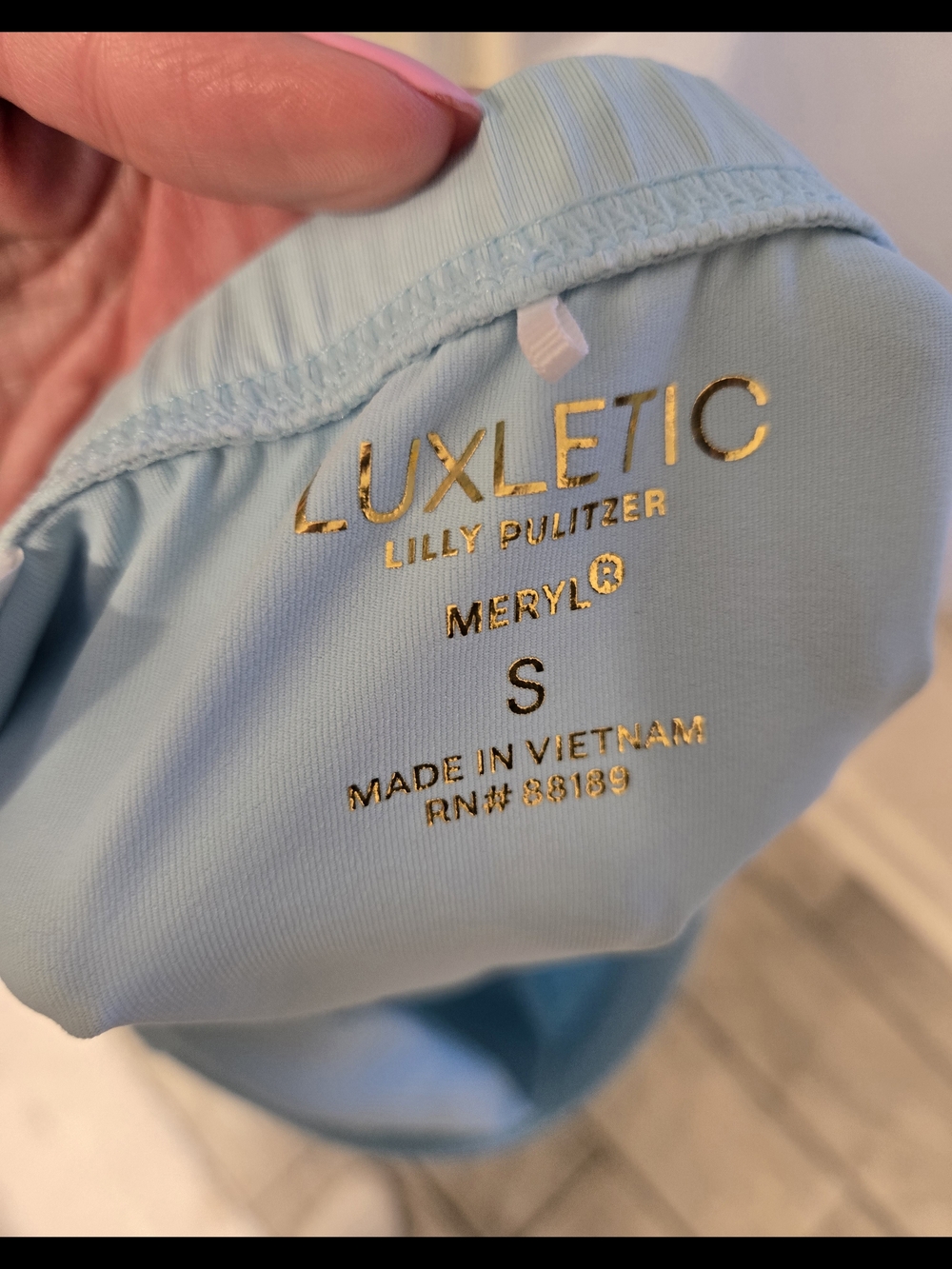 Lilly Pulitzer " In All Her Glory" Luxletic Bacio Active Short Set - Picture 3 of 6